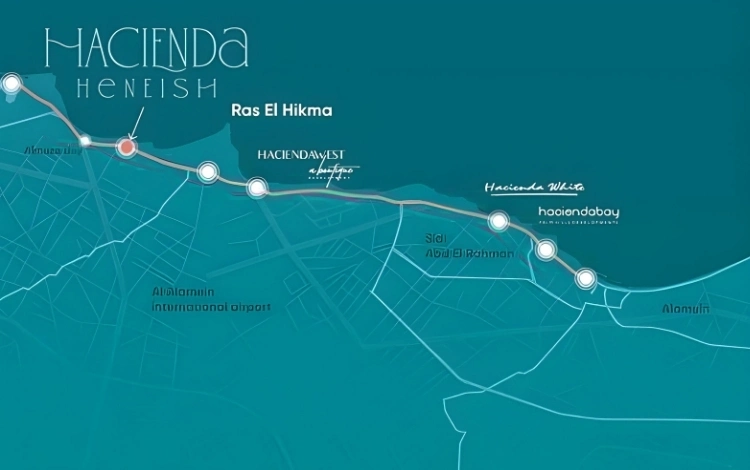 موقع قرية هاسيندا سيدي حنيش hacienda sidi heneish
