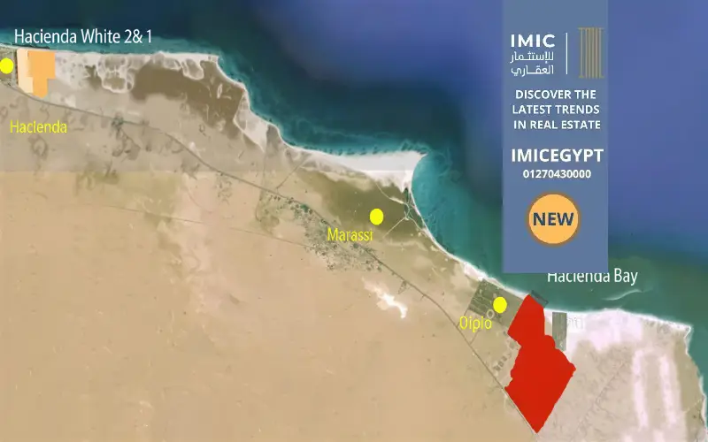 موقع قرية هاسيندا وايت الساحل الشمالى
