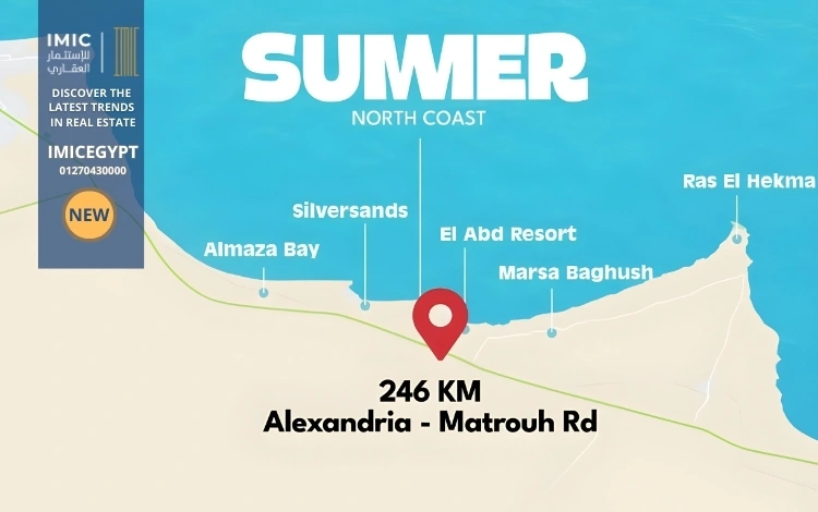 اين يقع مشروع سمر الأهلي صبور summer north coast