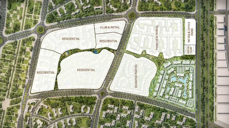 تصميم كمبوند هاب تاون المستقبل سيتي Hap Town Mostakbal City
