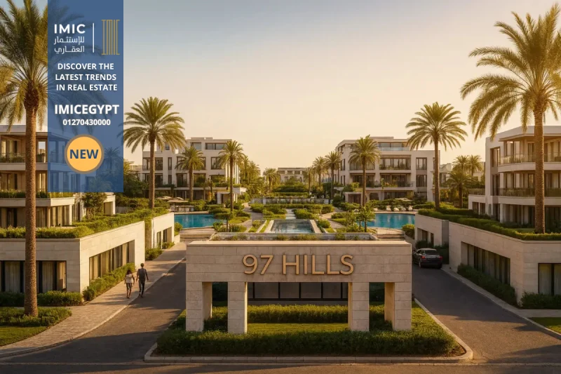كمبوند 97 هيلز التجمع الخامس 97 hills new cairo