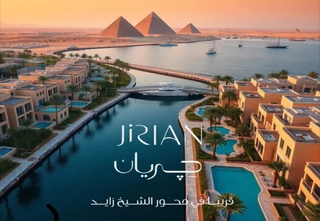 مشروع جريان الشيخ زايد jirian mountain view