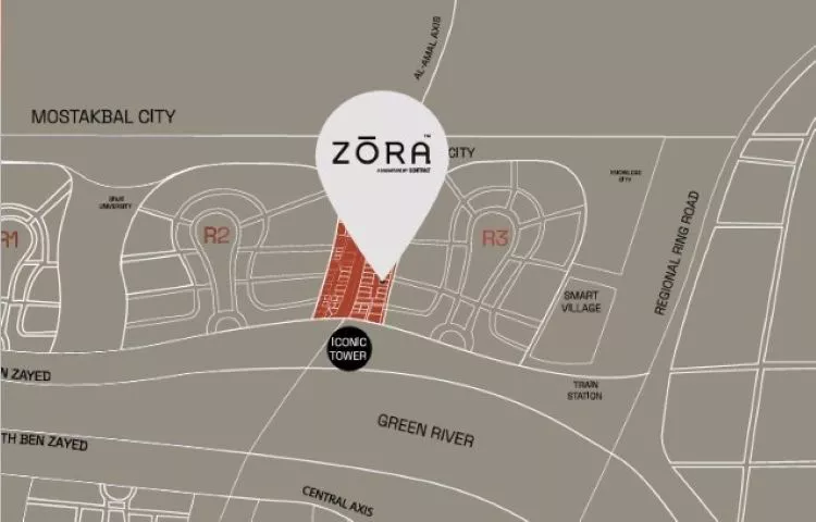 مول زورا تاور العاصمة الإداريةzora tower new capital بمقدم 2.5%