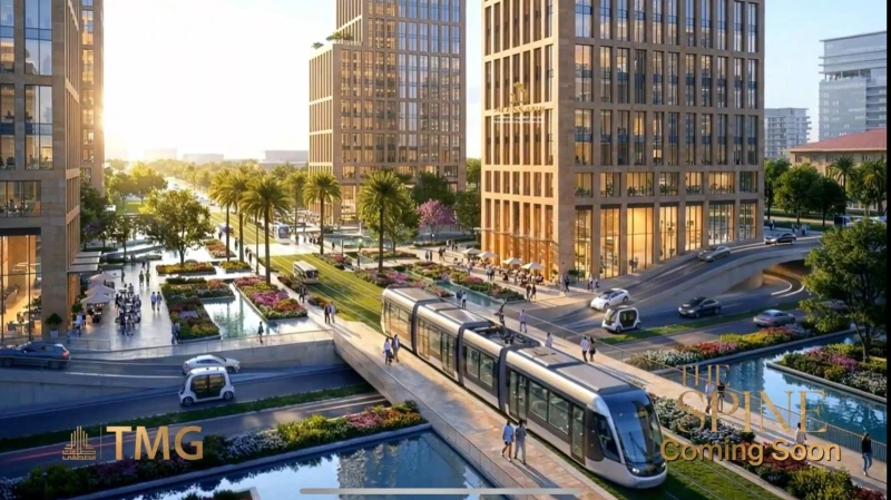 The Spine TMG New Cairo ,Madinty Down Payment Only 1,4% 5 مشروع ذا سباين طلعت مصطفى The Spine TMG New Cairo