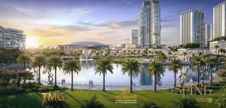 مشروع ذا سباين طلعت مصطفى The Spine TMG New Cairo