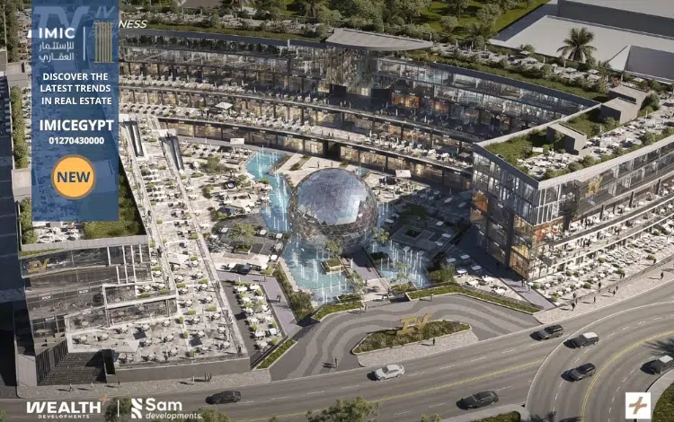 تصميم مول اي في بيزنس بارك القاهرة الجديدة iv business park