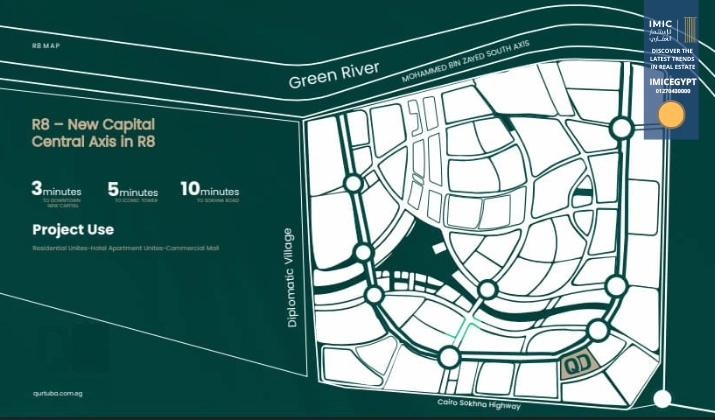 كمبوند قرطبه العاصمة الإدارية Qurtuba New Capital 