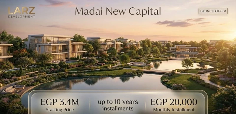 كمبوند ماداي العاصمة الإدارية Madai New Capital بمقدم 5%-img