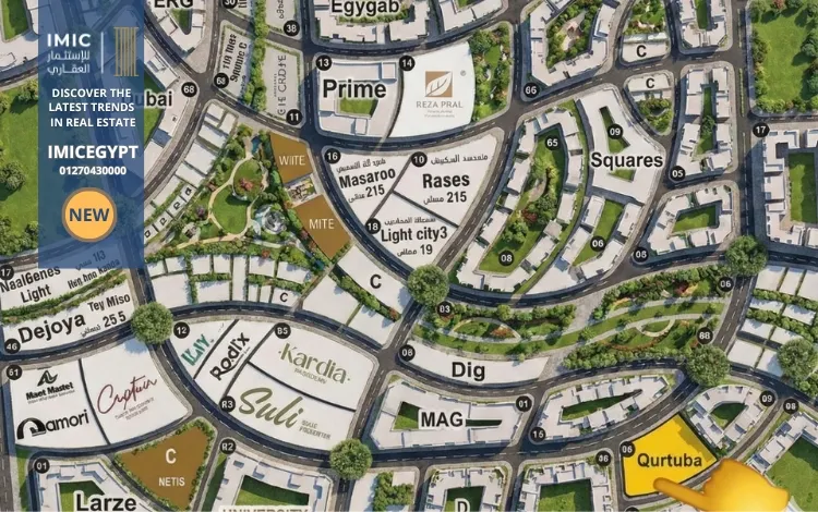 مساحات شقق كمبوند هافا العاصمة الإدارية Hava New Capital R8