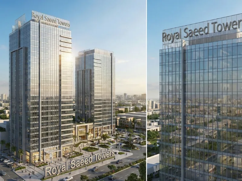 مشروع رويال سعيد تاورز Royal Saeed Towers
