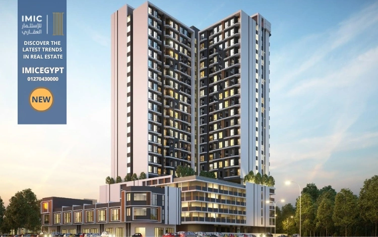 موقع كمبوند نوا ريزيدنس العبور N O A Residence