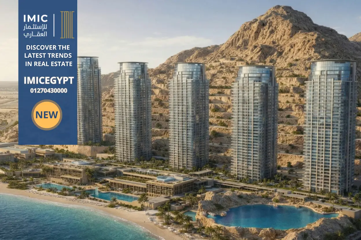 ابراج المونت جلالة العين السخنة Marina Towers IL Monte Galala 3 تصميم مارينا تاورز و IL Monte Galala Towers Red Sea