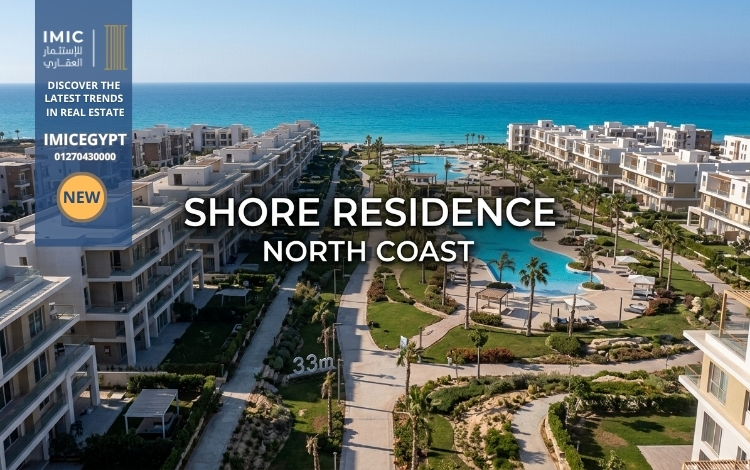 مشروع شور ريزيدنس الساحل الشماليShore Residence North Coast 2 تصميم مشروع شور ريزيدنس الساحل الشمالي Shore Residence North Coast