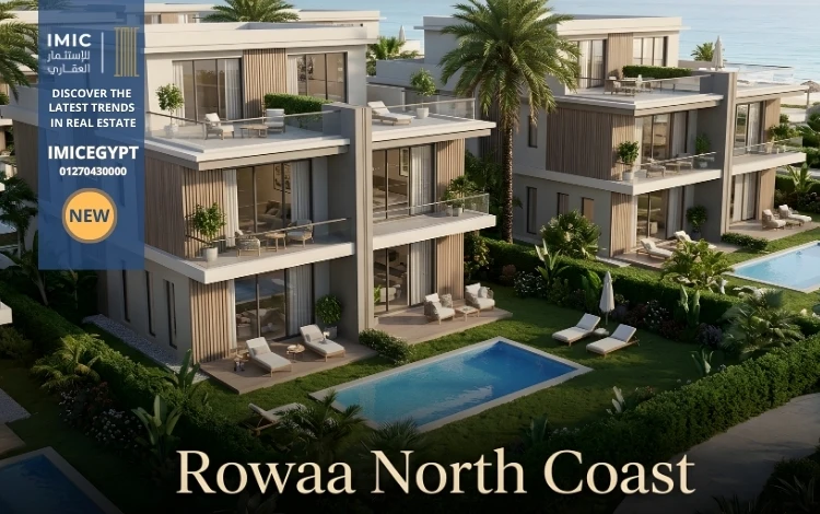 قرية رواء الساحل الشمالي Rowaa North Coast 2 تصميم منتجع رواء الساحل الشمالي