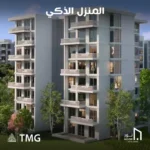 ستوديو أرضي بجاردن للبيع في مدينة نور | إطلالة مزدوجة | مدفوع 850 ألف