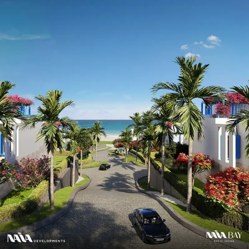 مساحات وحدات قرية نايا باي راس الحكمة naia bay north coast