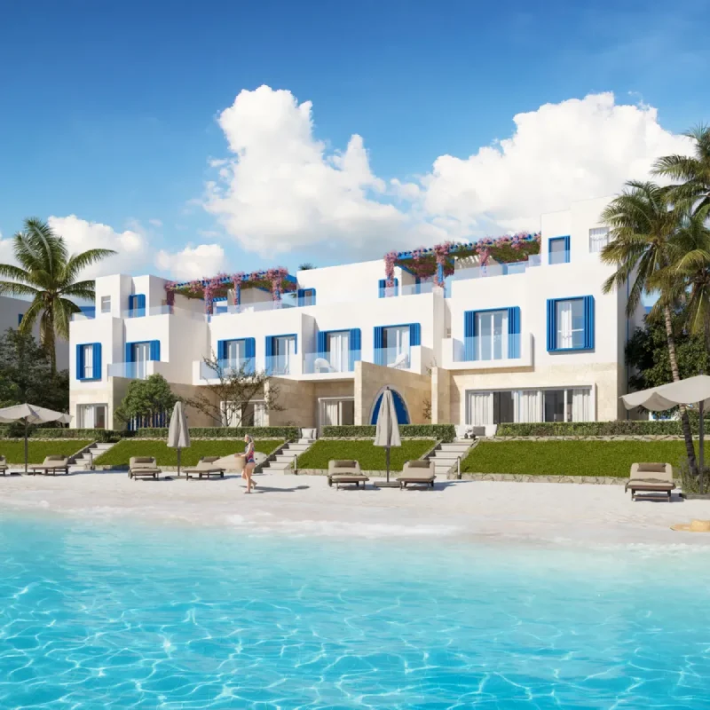 شاليات للبيع نايا باي راس الحكمة naia bay north coast