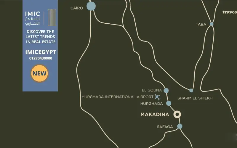 قرية ماكادينا الغردقة | Makadina Hurghada 1 موقع قرية ماكادينا الغردقة