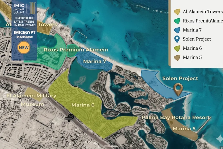 سولين الساحل الشمالي Solen Marina North Coast