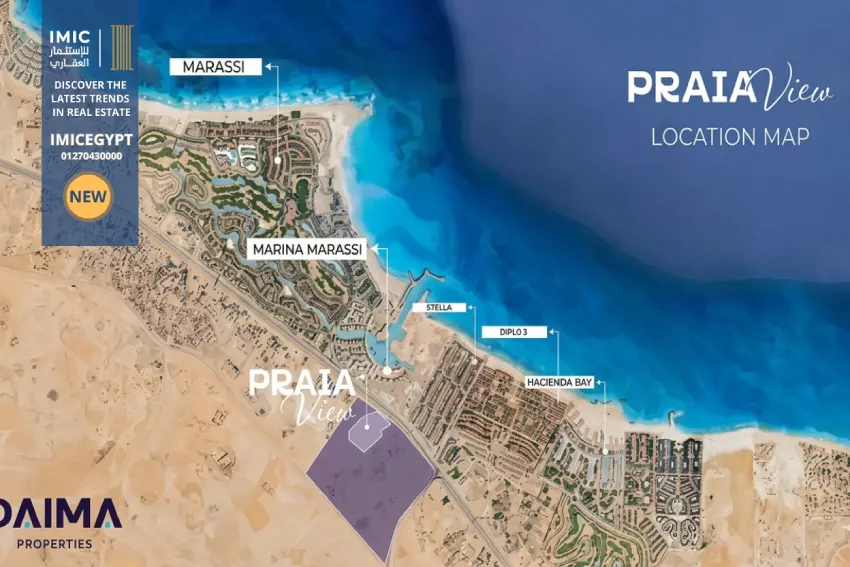 قرية برايا فيو الساحل الشمالي praia view north coast