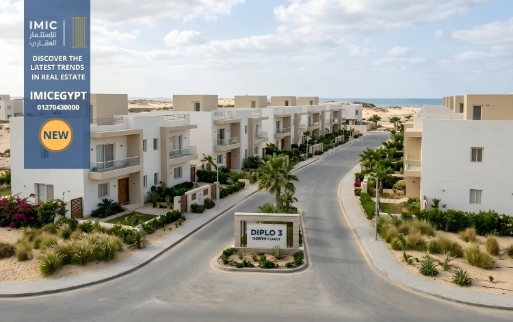 قرية ديبلو 3 الساحل الشمالي Diplo 3 North Coast 2 مساحة قرية ديبلو 3 الساحل الشمالي Diplo 3 North Coast