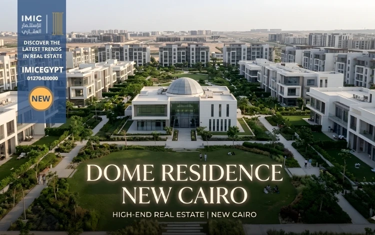 كمبوند دوم ريزيدنس التجمع الخامس Dome Residence New Cairo 2 موقع كمبوند دوم ريزيدنس التجمع الخامس Dome Residence New Cairo