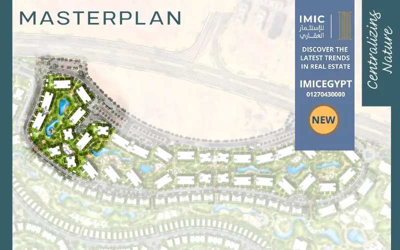 سنترال ووتر ريزيدنس هايد بارك Central Water Residences 3 المخطط الرئيسي سنترال ووتر ريزيدنس هايد بارك