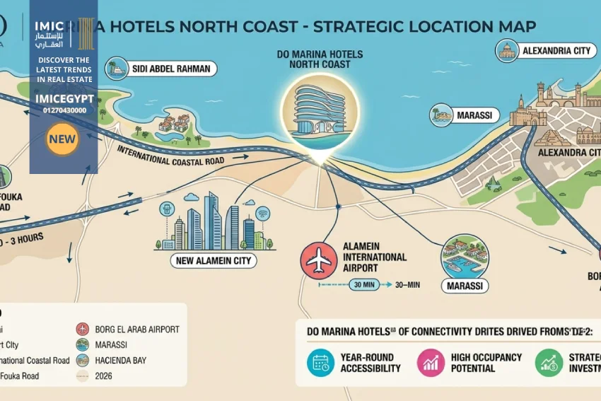 دو مارينا هوتيلز الساحل الشمالي Do Marina Hotels North Coast