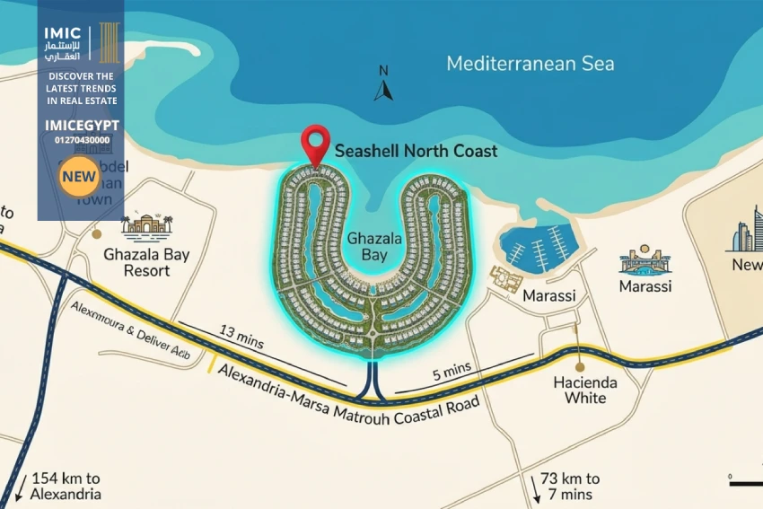 قرية سيشل الساحل الشمالي sea shell north coast 2 قرية سيشل الساحل الشمالي sea shell north coast
