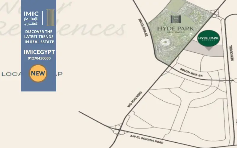 سنترال ووتر ريزيدنس هايد بارك Central Water Residences 1 موقع سنترال ووتر ريزيدنس هايد بارك