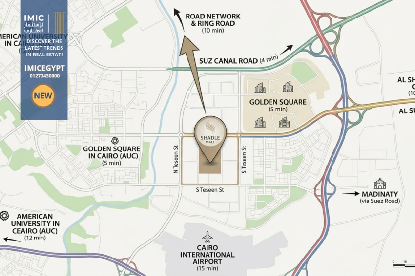 مول شادس التجمع الخامس Shades Mall New Cairo
