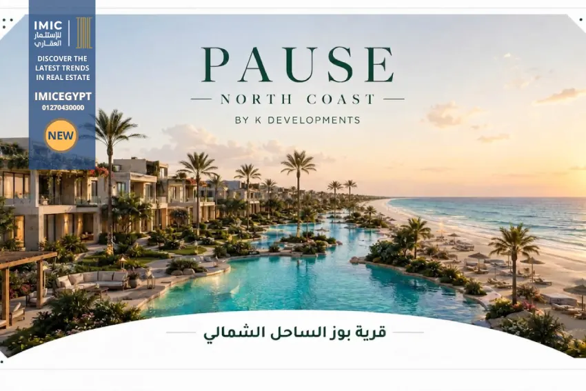 قرية Pause الساحل الشمالي Pause North Coast | أسعار 2026 4 قرية Pause الساحل الشمالي Pause North Coast