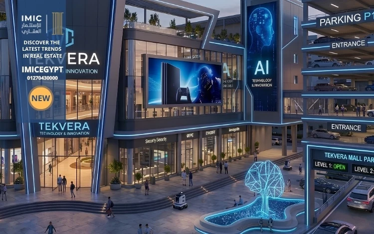 مساحة الوحدات في مول تيك فيرا التجمع الخامس Tekvera Mall New Cairo