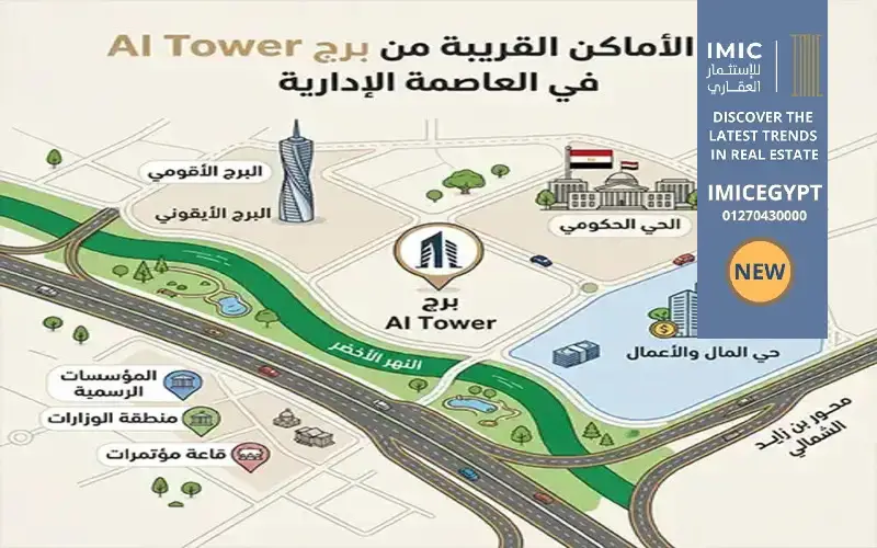 موقع مول Ai تاور العاصمة الإدارية