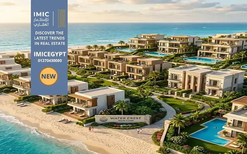 ووتر كريست الساحل الشمالي Water Crest North Coast | أسعار تبدأ من 8.5 مليون جنيه-img