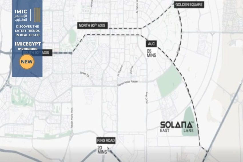 مشروع سولانا ايست التجمع الخامس Solana East New Cairo