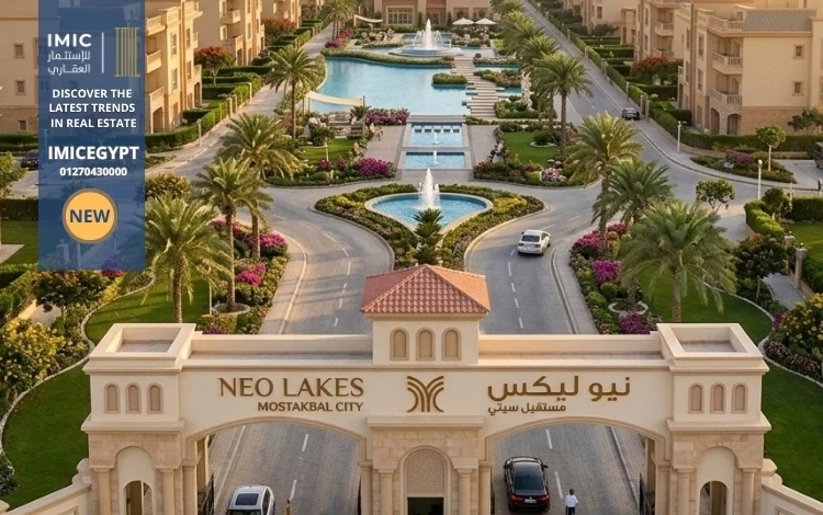أين موقع كمبوند نيو ليكس المستقبل سيتي؟