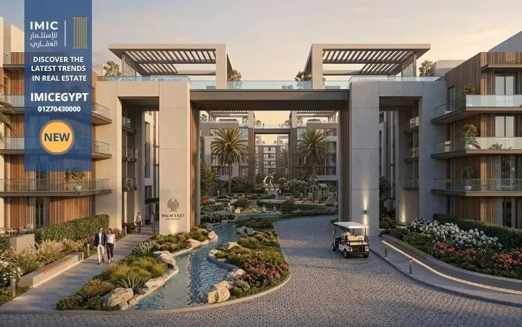 تصميم مشروع بالم إيست القاهرة الجديدة Palm East New Cairo