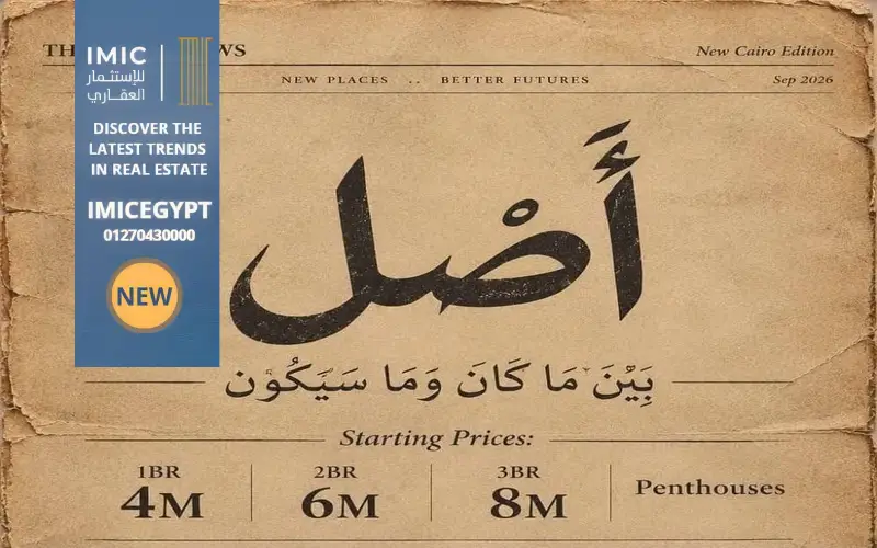 أسعار كمبوند أصل التجمع السادس