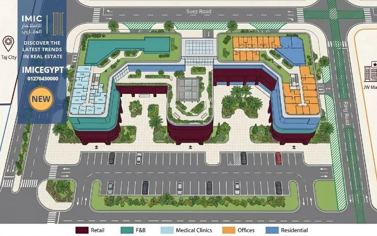 الماستر بلان في مول إيتاج القاهرة الجديدة Mall Etaje New Cairo